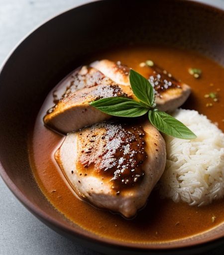 Chicken Breasts With Sauce recipe image