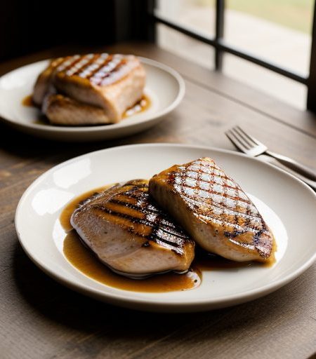 Chicken Breasts With Soya-Honey Glaze recipe image
