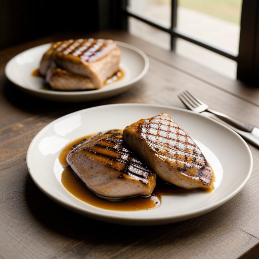 Chicken Breasts With Soya-Honey Glaze recipe image