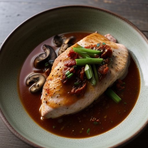 Chicken Breasts With Sundried Tomato Sauce (6 PTS recipe image