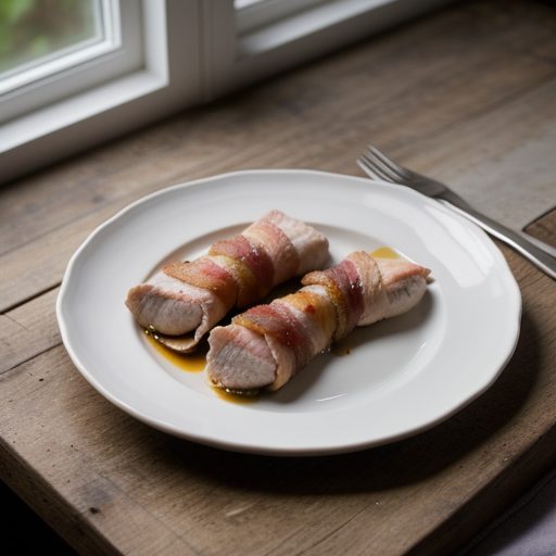 Chicken Breasts Wrapped in Bacon recipe image