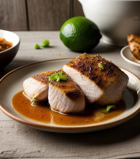 Chicken Breasts in Lime & Ginger recipe image