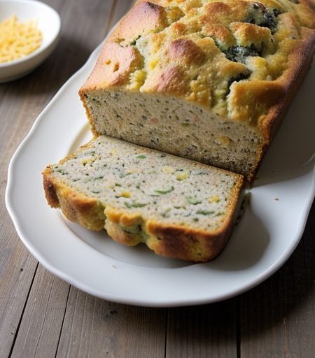Chicken~ Broccoli & Cheddar Loaf recipe image