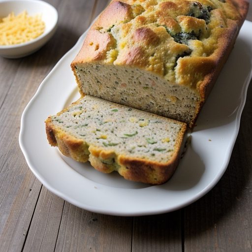 Chicken~ Broccoli & Cheddar Loaf recipe image