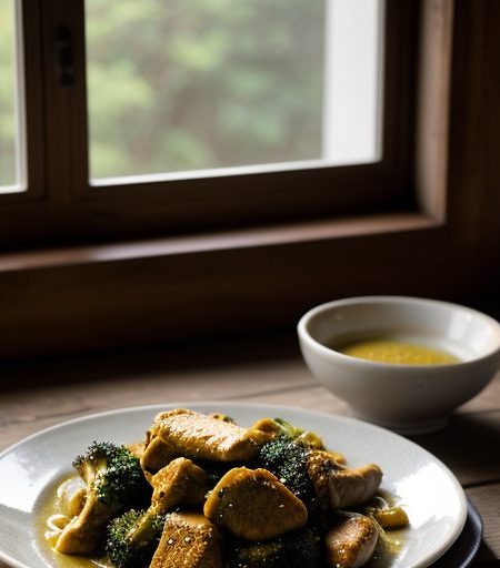 Chicken Broccoli Orientale recipe image