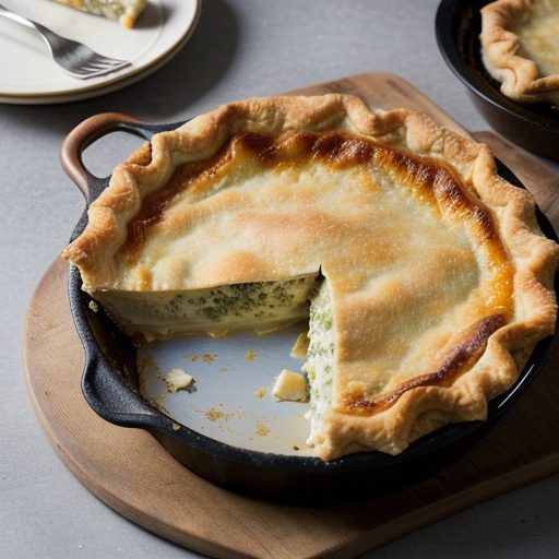 Chicken-Broccoli Pie recipe image