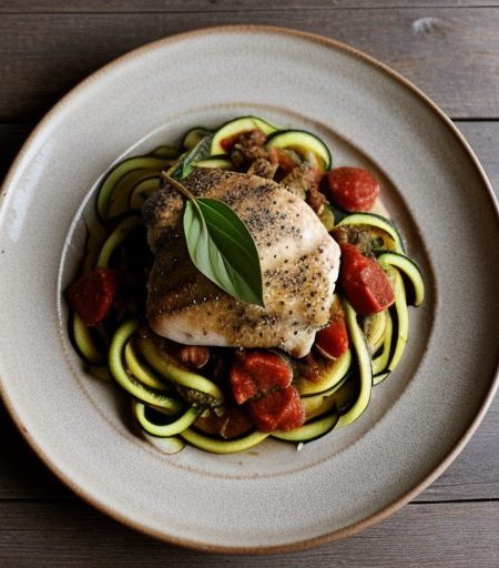 Chicken Cacciatora Dinner recipe image