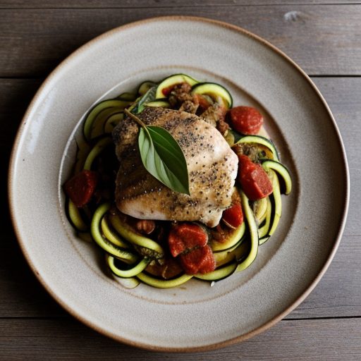 Chicken Cacciatora Dinner recipe image