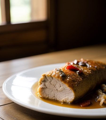 Chicken Cacciatore Boboli recipe image
