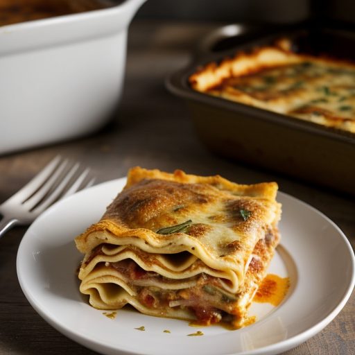 Chicken Cacciatore Lasagne recipe image
