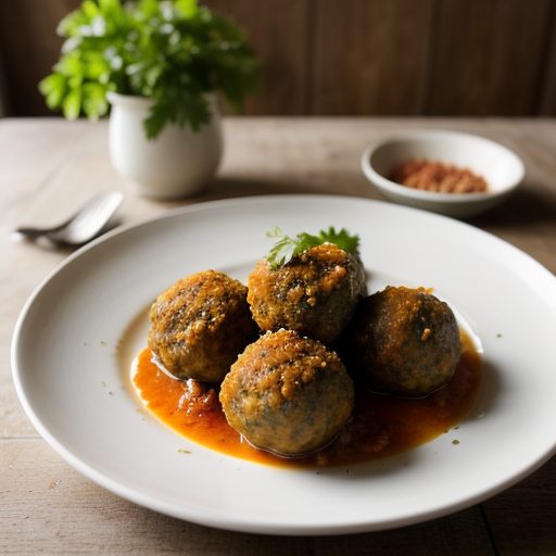 Chicken Cacciatore Meatballs recipe image