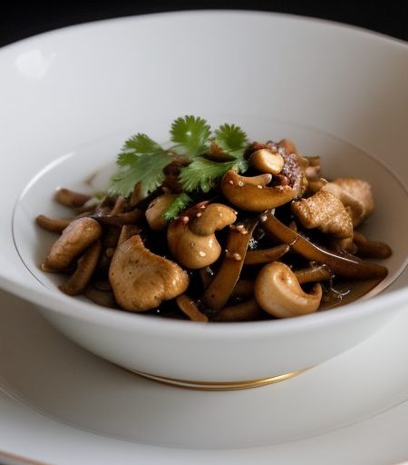 Chicken & Cashew Nuts Sichuan Style recipe image