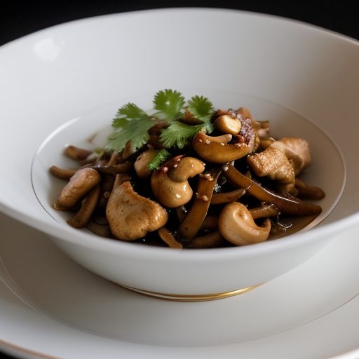 Chicken & Cashew Nuts Sichuan Style recipe image
