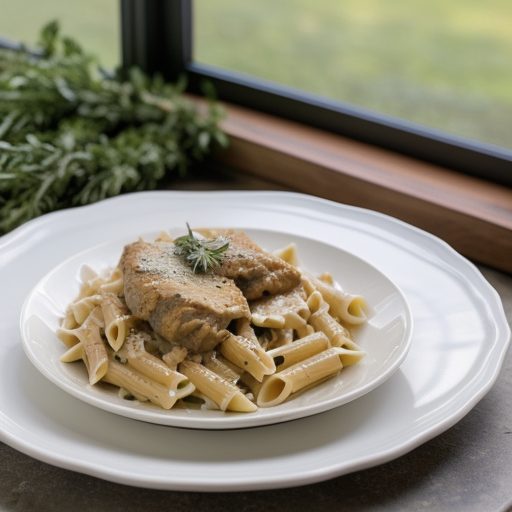 Chicken & Cheddar Pasta Toss recipe image