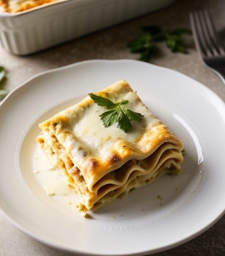 Chicken Cheese Lasagna recipe image