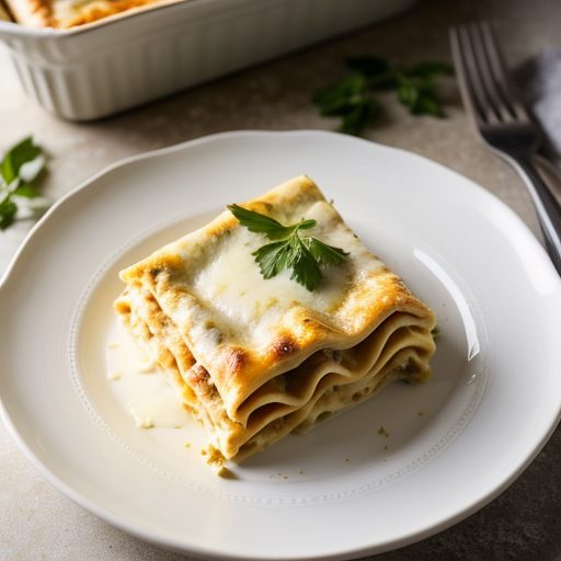 Chicken Cheese Lasagna recipe image