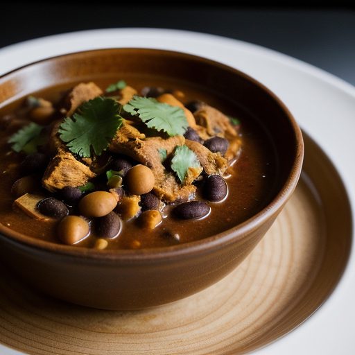 Chicken Chili With Black Beans recipe image