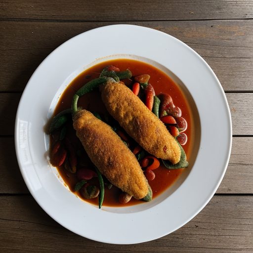 Chicken Chilies Rellenos recipe image
