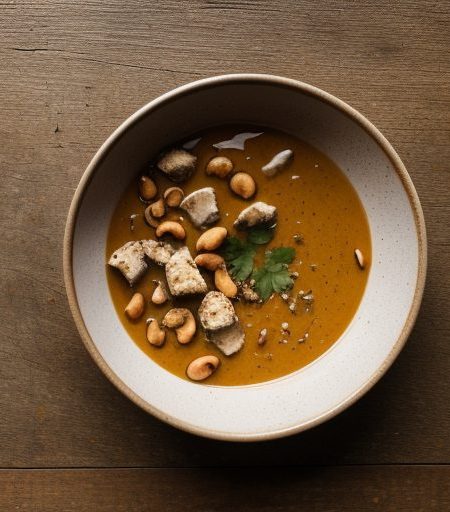 Chicken Chunks With Peanuts in Spicy Sauce recipe image
