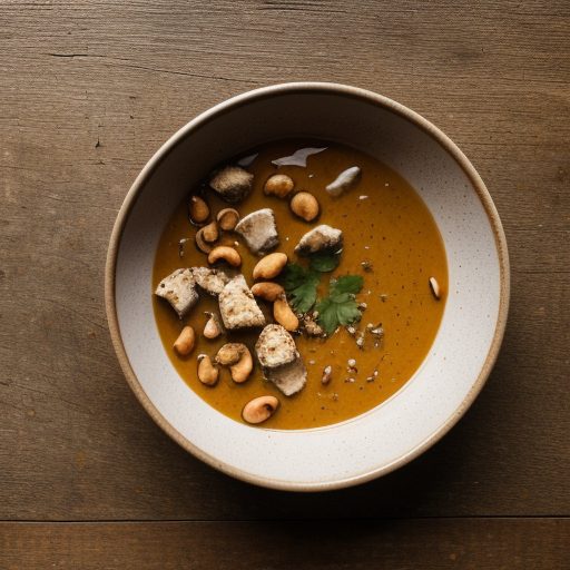 Chicken Chunks With Peanuts in Spicy Sauce recipe image