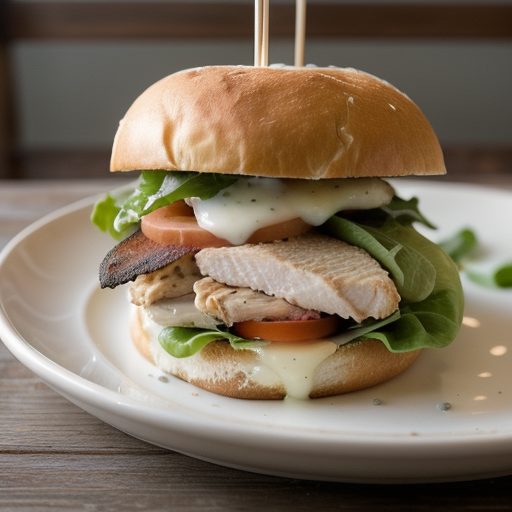 Chicken Club Sandwiches recipe image