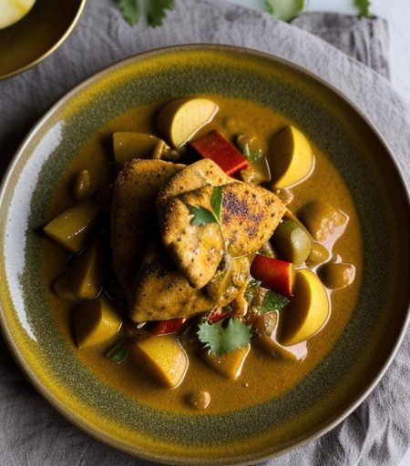 Chicken Curry With Apples recipe image