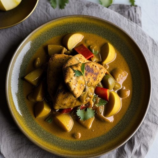 Chicken Curry With Apples recipe image