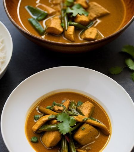 Chicken Curry With Bamboo Shoots recipe image