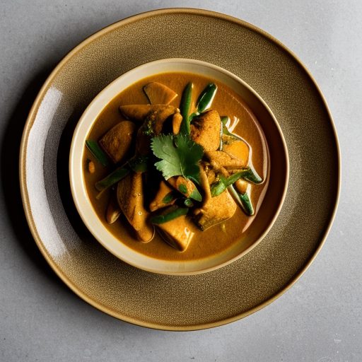 Chicken Curry With Bamboo Shoots recipe image