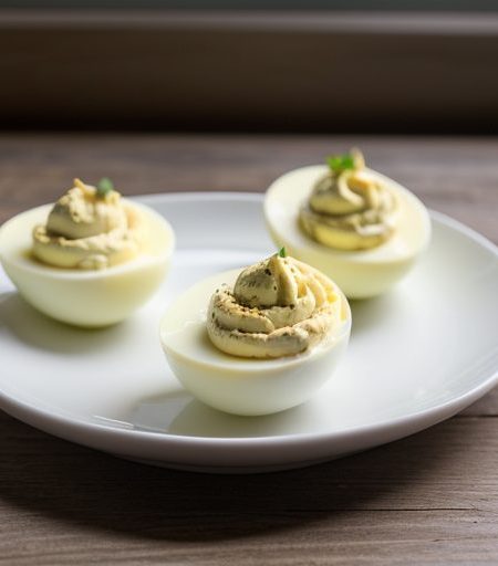 Chicken Deviled Eggs recipe image