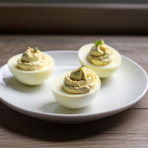 Chicken Deviled Eggs recipe image