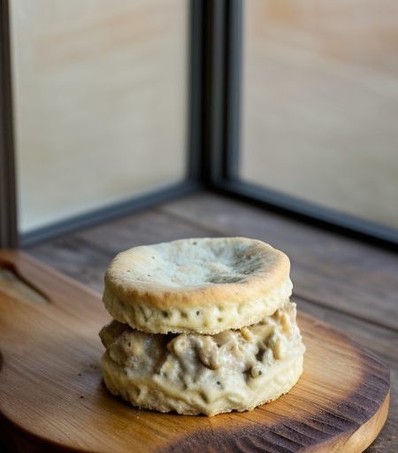 Chicken Divan on Biscuits recipe image