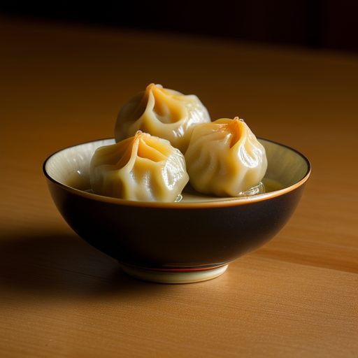 Chicken Dumplings With Orange Dipping Sauce recipe image
