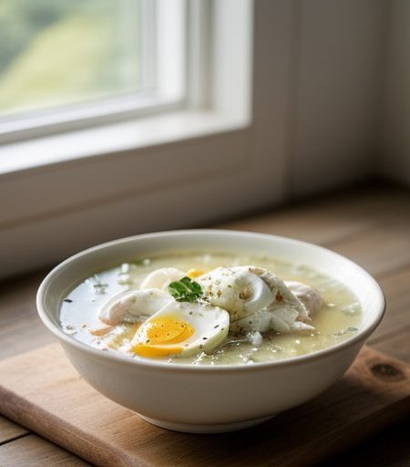 Chicken & Egg Soup/Stracciatella (Marguerit recipe image