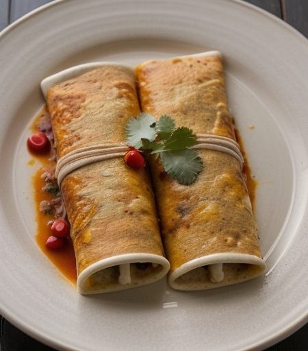 Chicken Enchiladas - Bon Appetit recipe image