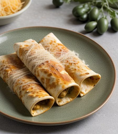 Chicken Enchiladas With Cheese recipe image