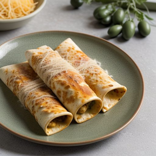 Chicken Enchiladas With Cheese recipe image
