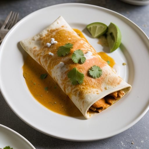 Chicken Enchiladas With Sour Cream recipe image
