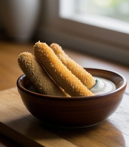 Chicken Fingers W/Dipping Sauce recipe image