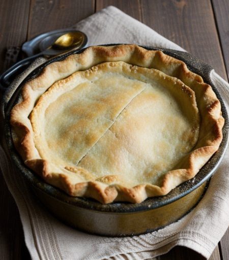 Chicken Flowerpot Pie recipe image