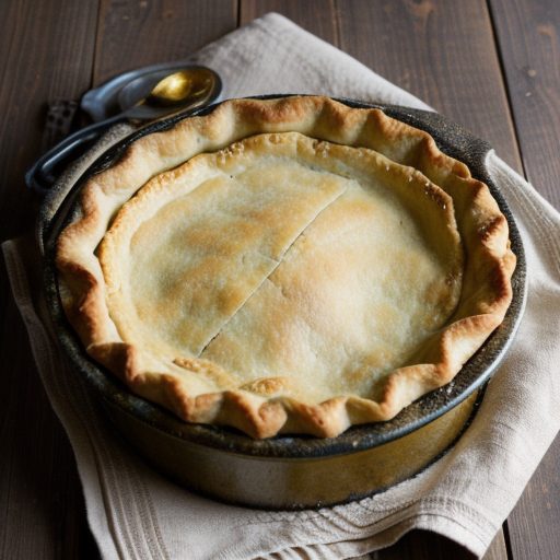 Chicken Flowerpot Pie recipe image