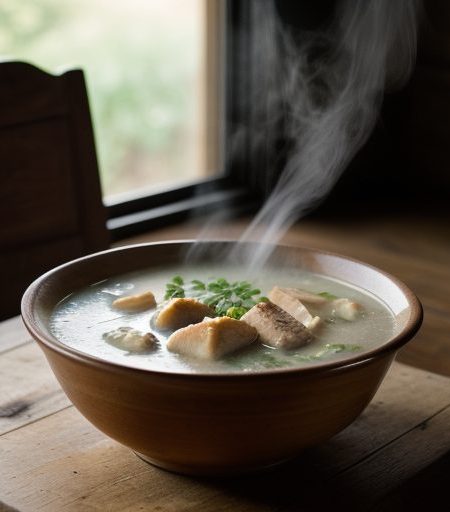 Chicken Fondue in Ginger Broth recipe image