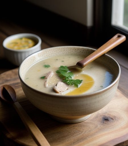 Chicken Fondue in Ginger Broth recipe image