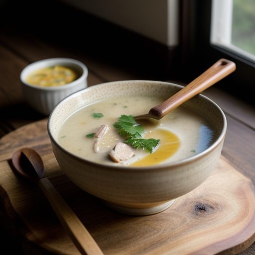 Chicken Fondue in Ginger Broth recipe image