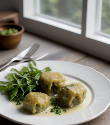 Chicken Fricassee With Parsley Dumplings recipe image