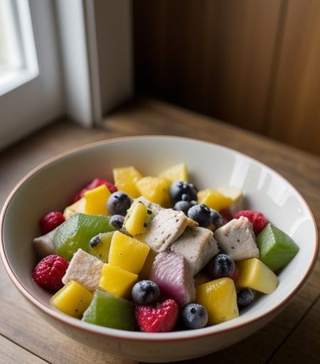 Chicken-Fruit Salad recipe image