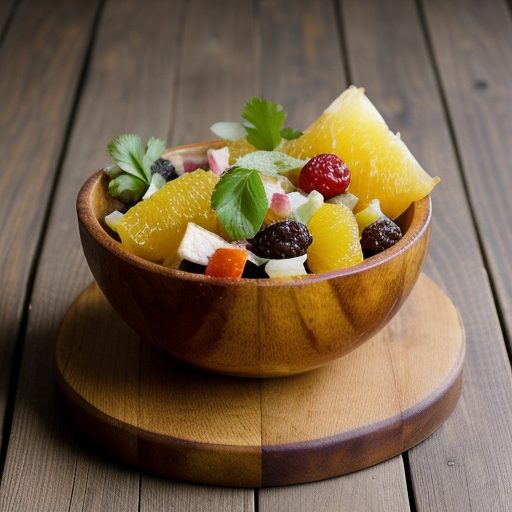 Chicken Fruit Salad in Pineapple Boats recipe image