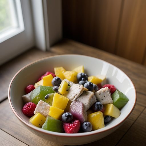 Chicken-Fruit Salad recipe image