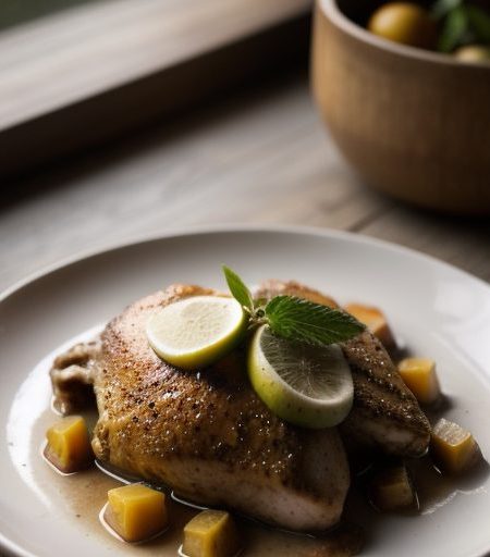 Chicken-Fruit Skillet recipe image
