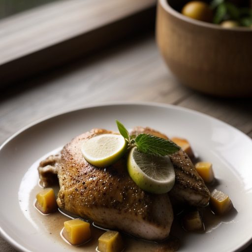 Chicken-Fruit Skillet recipe image